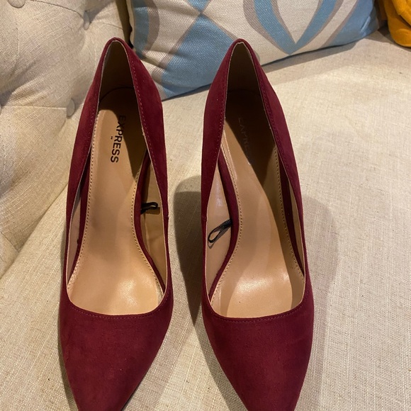 Burgundy Express pointed wedge - Picture 6 of 7